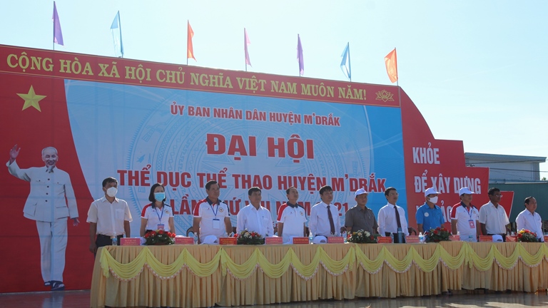 Khai mạc Đại hội Thể dục thể thao huyện M’Drắk lần thứ VIII